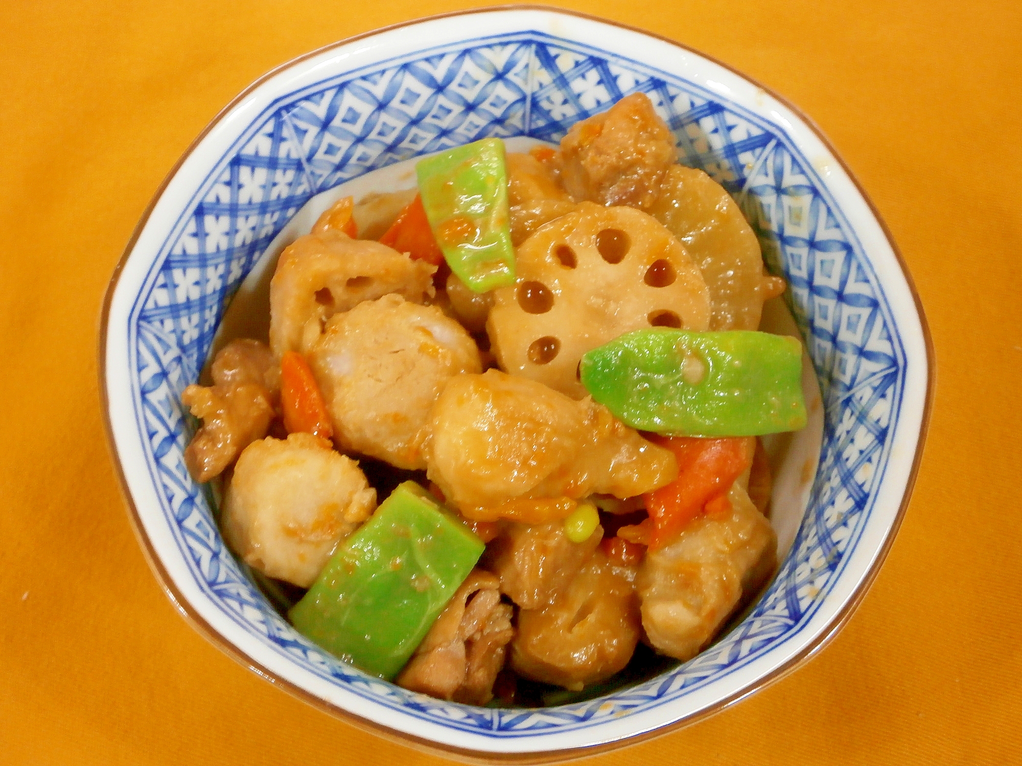 鶏肉と根菜の煮物