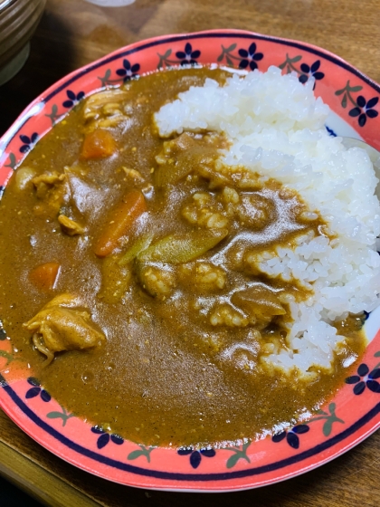 コクと深みのあるカレーに仕上がり、ペロっと食べてしまいました！とても美味しかったです！