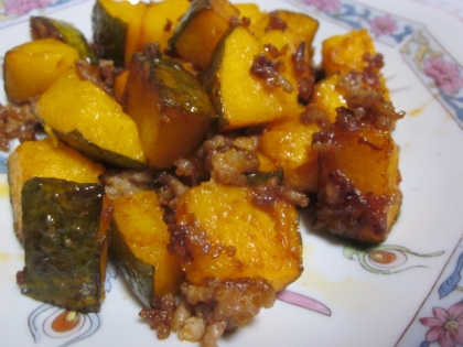 かぼちゃそぼろ煮
