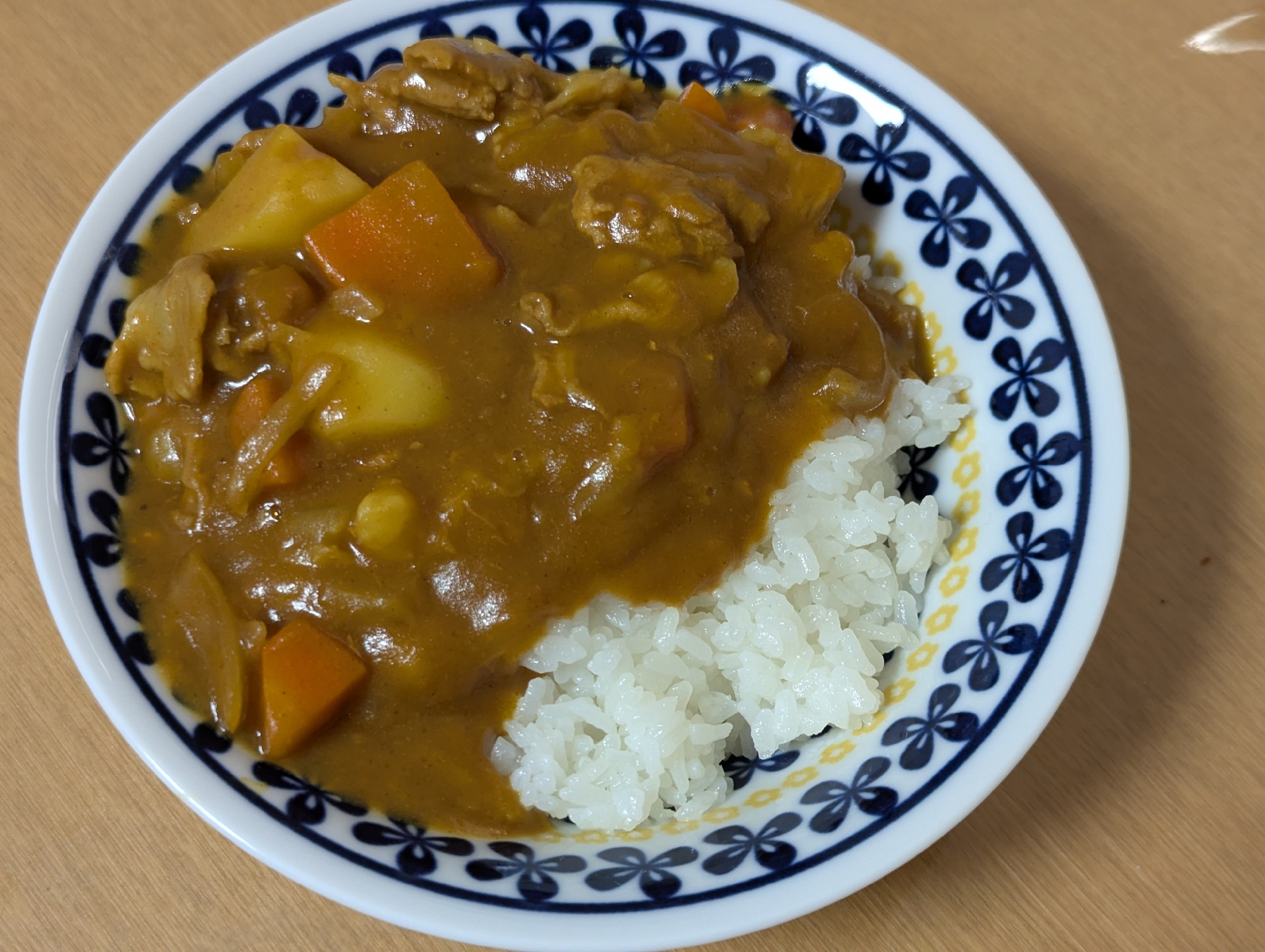白菜とポークカレー