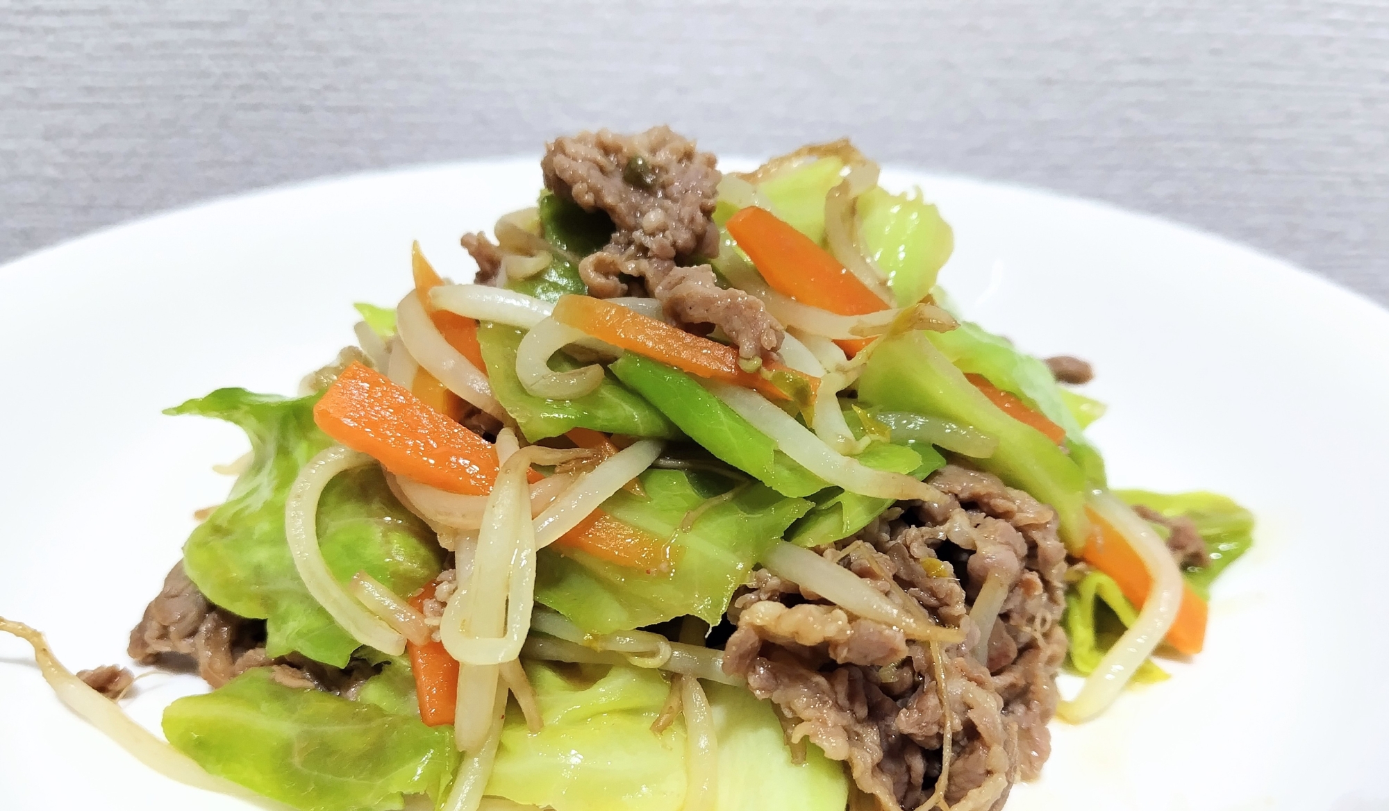 焼肉のたれなら簡単❦ラム肉のジンギスカン風炒め
