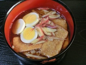 手抜きのきつねうどん♪