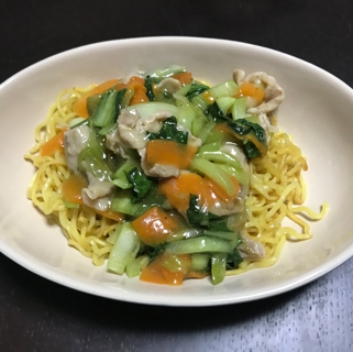 餡の味がとてもおいしかったです！麺の焼き色はリベンジします。。