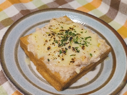 レポ頂いてから〜レシピお邪魔してコチラを参考に作ってみました♪
ツナマヨとチーズ間違いない美味しさ♪良いつまみになりました❣ごちそうさまです(´•᎑•`)✧*。