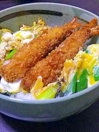 エビカツ丼 レシピ 作り方 By Laguna Maravilla 楽天レシピ