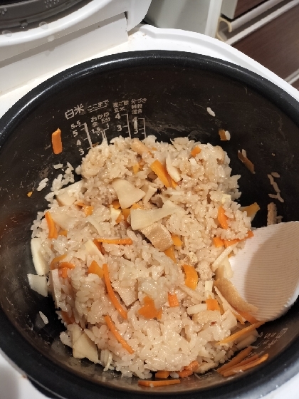我が家で好評♡たけのこご飯★