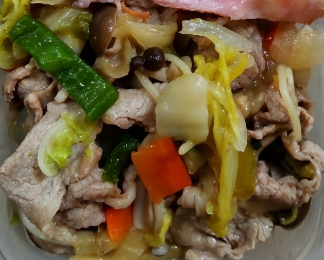 肉野菜炒めだよ