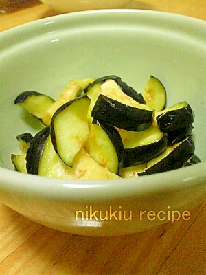 簡単おいしい なすの浅漬け レシピ 作り方 By Nikukiu 楽天レシピ