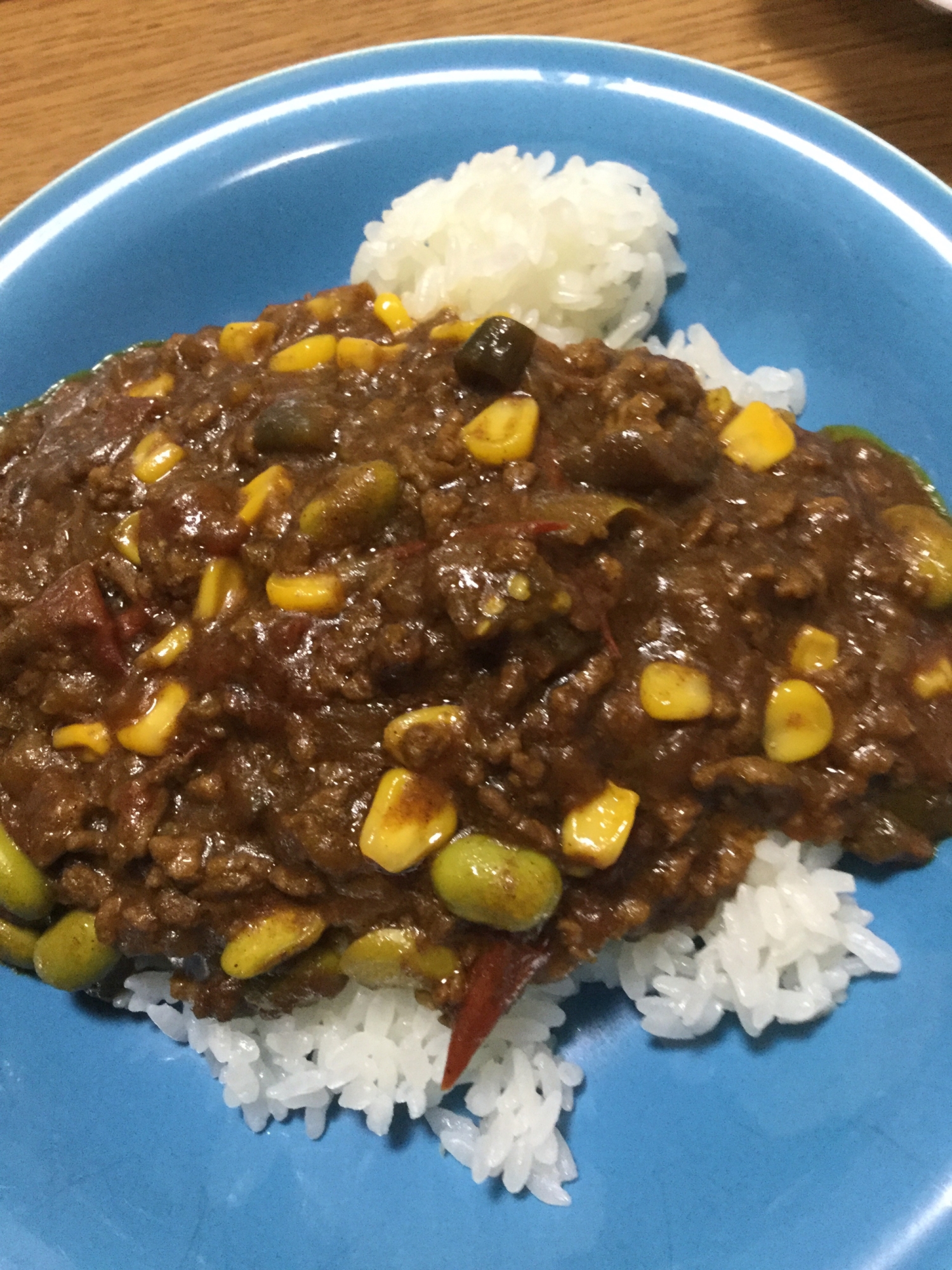 夏のキーマカレー