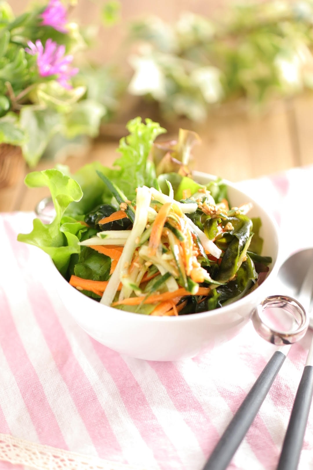 焼肉屋さんのチョレギサラダ レシピ・作り方 by ♡mimi♡ - 楽天レシピ