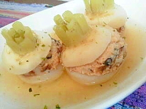 かぶの鶏ひき詰煮