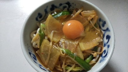 キムチ味噌うどん