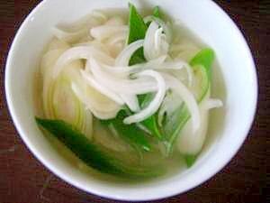ねぎねぎスープ 長ネギと玉ねぎ レシピ 作り方 By 神護寺 楽天レシピ