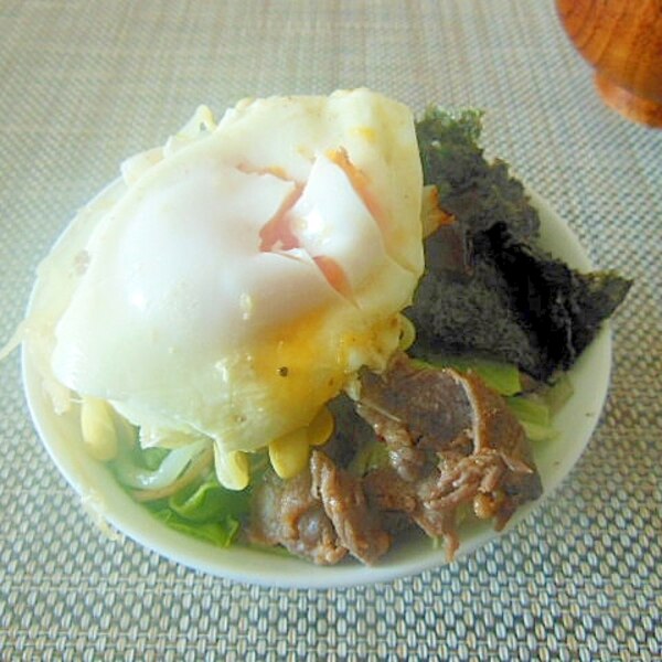 韓国味付のりと焼き肉の目玉焼き丼 レシピ 作り方 By エゾモモンガさん 楽天レシピ 韓国味付のりと焼き肉の目玉焼き丼 レシピ 作り方 By エゾモモンガさん 楽天レシピ