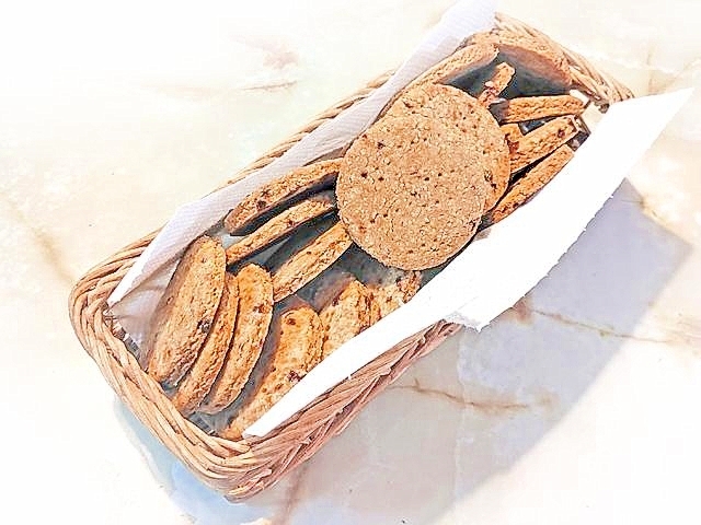 FPで簡単！ダイジェスティブビスケット風アレンジ♪