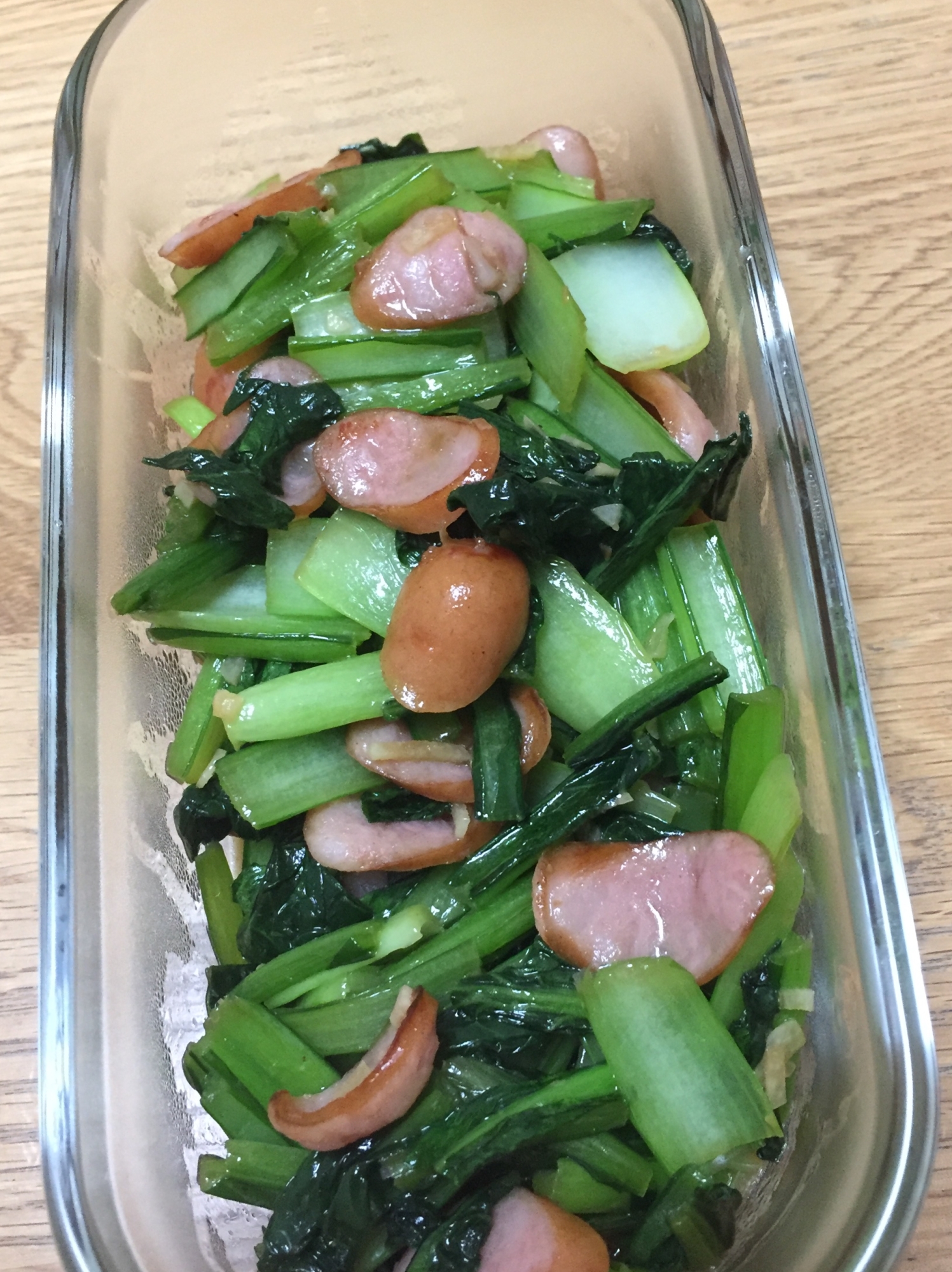 つくりおきに☆小松菜のコンソメ炒め