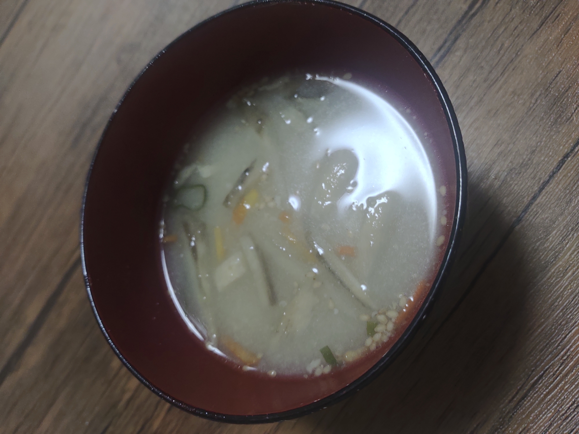 根菜の味噌汁