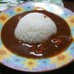 新玉葱がいっぱいの野菜カレー