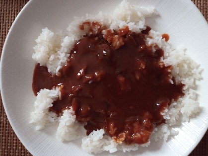 うちのごはん　ハヤシライス