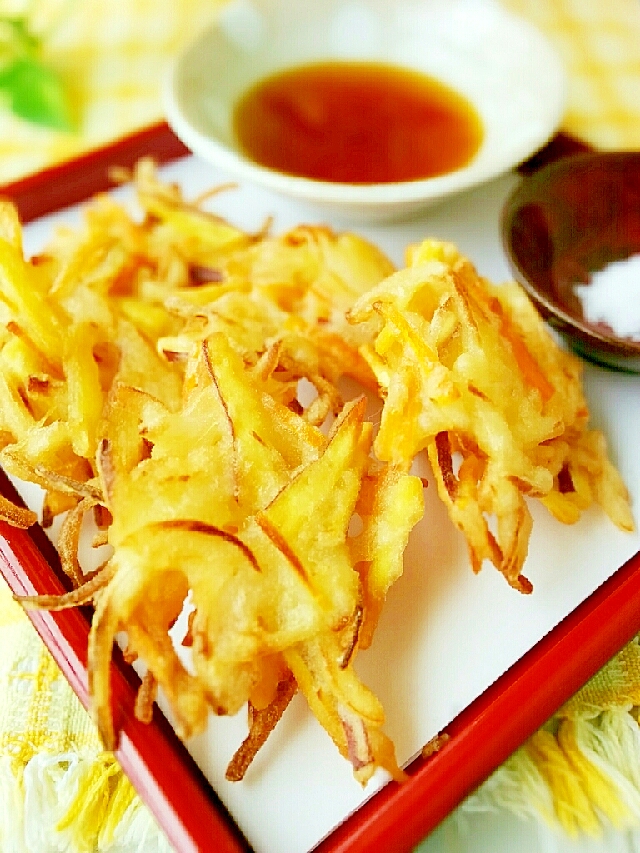 天ぷら粉で簡単に さつま芋入りの野菜かき揚げ レシピ 作り方 By キャロット キャンディ 楽天レシピ 天ぷら粉で簡単に さつま芋入りの野菜かき揚げ レシピ 作り方 By キャロット キャンディ 楽天レシピ