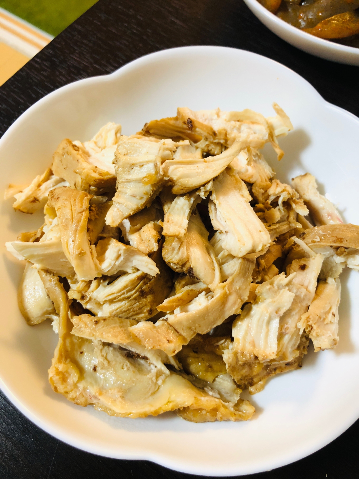 煮豚のつけ汁アレンジ✧鶏ハムの煮豚風