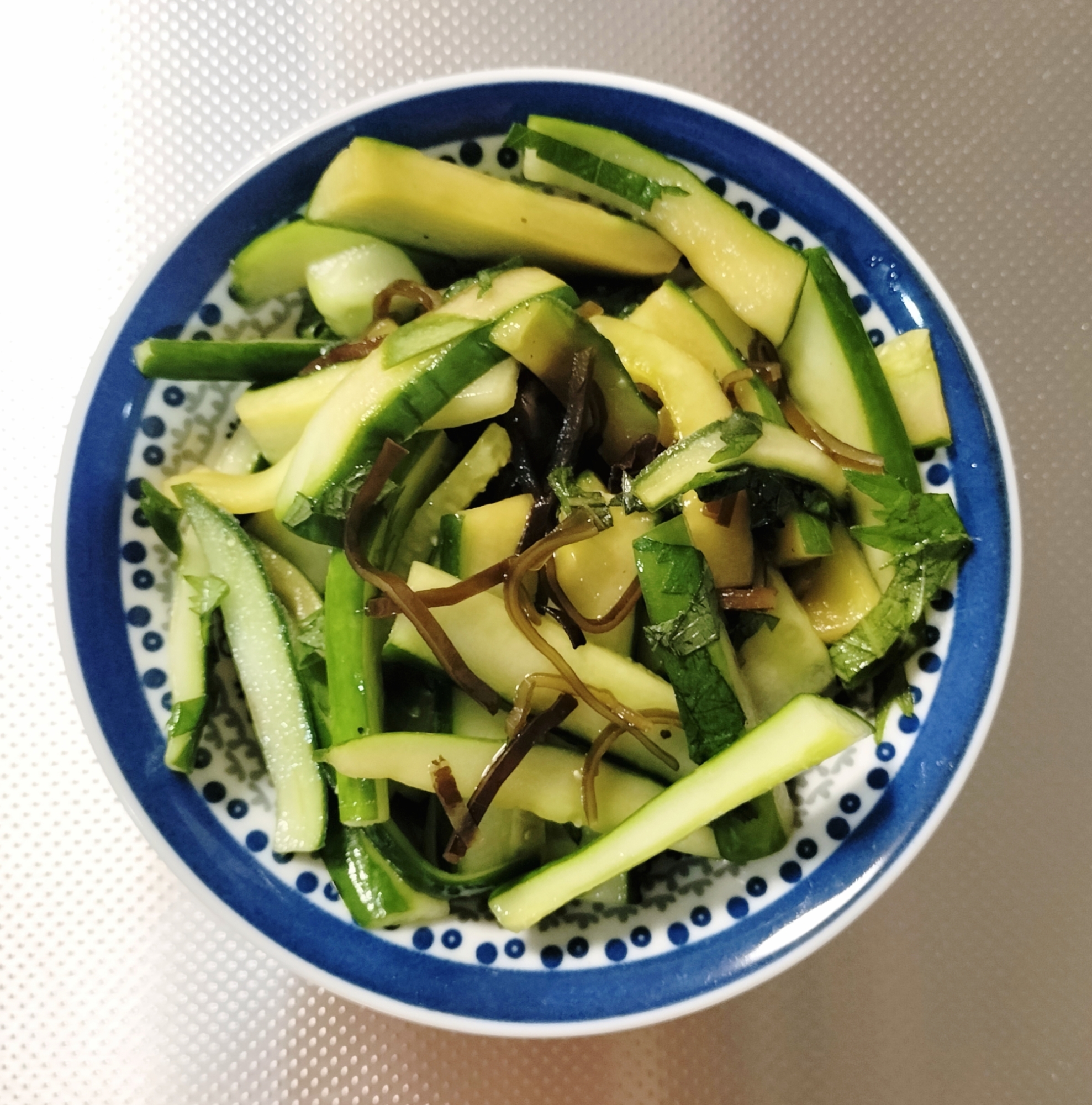 【サッパリ！】大葉ときゅうりの漬け物