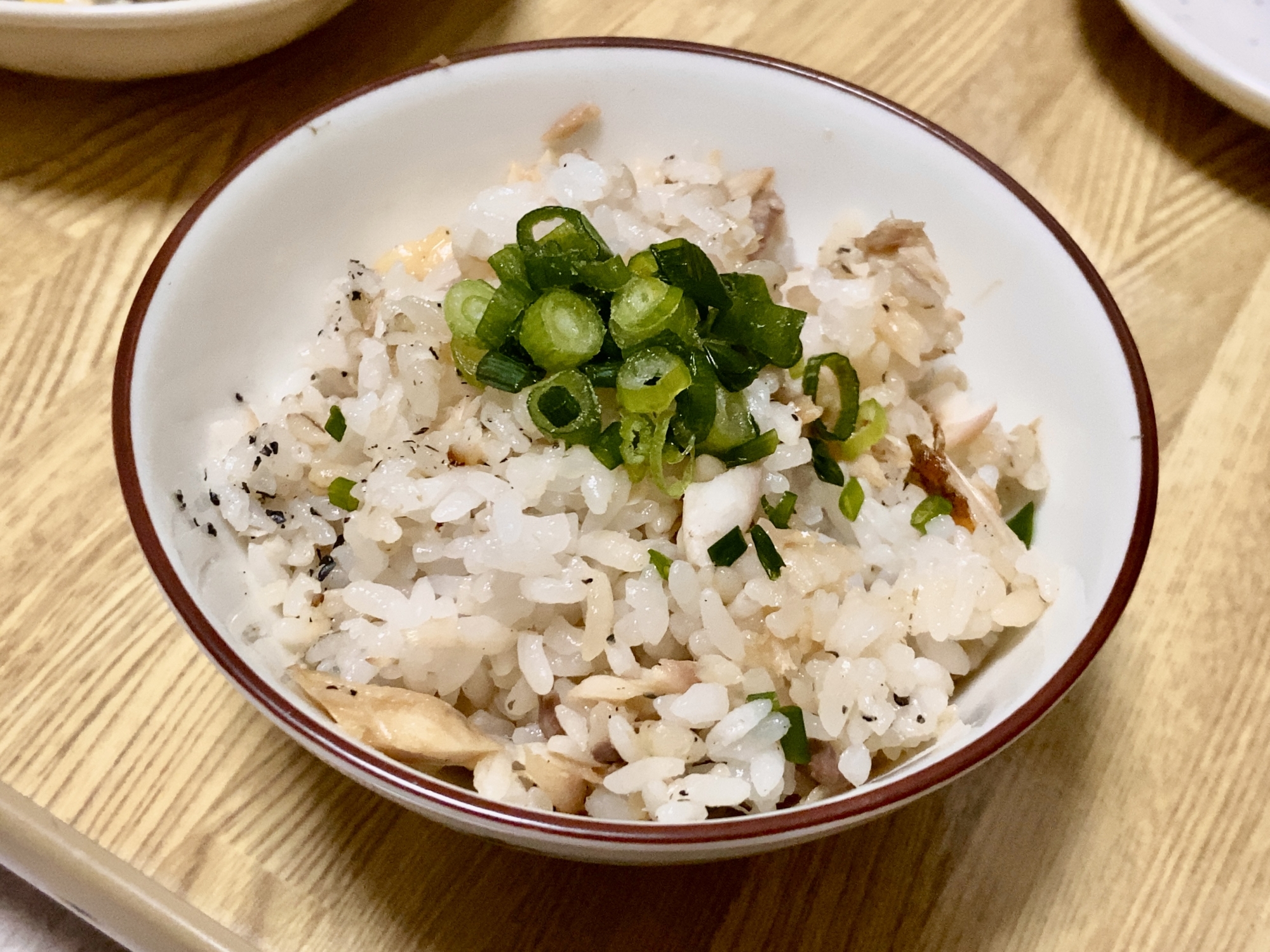 簡単！アジの開き混ぜご飯