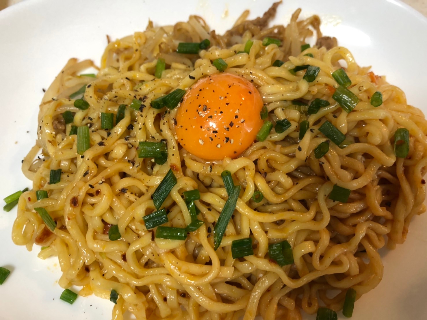 マルちゃん正麺 味噌 簡単 油そば レシピ 作り方 By やすym 楽天レシピ