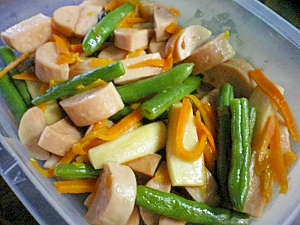 魚肉ソーセージのコンソメ炒め レシピ 作り方 By はい ちぃーず 楽天レシピ 魚肉ソーセージのコンソメ炒め レシピ 作り方 By はい ちぃーず 楽天レシピ