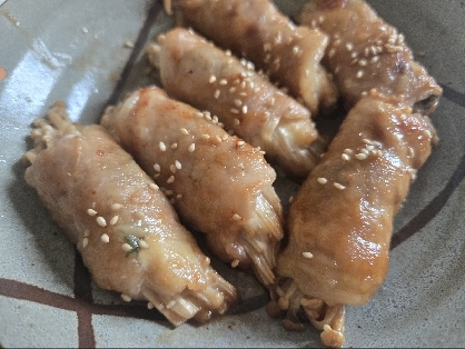 えのきの食感が美味しかったです(^_^)/肉巻きレパートリーが増えて嬉しい限りっ！ごちそうさまでした！