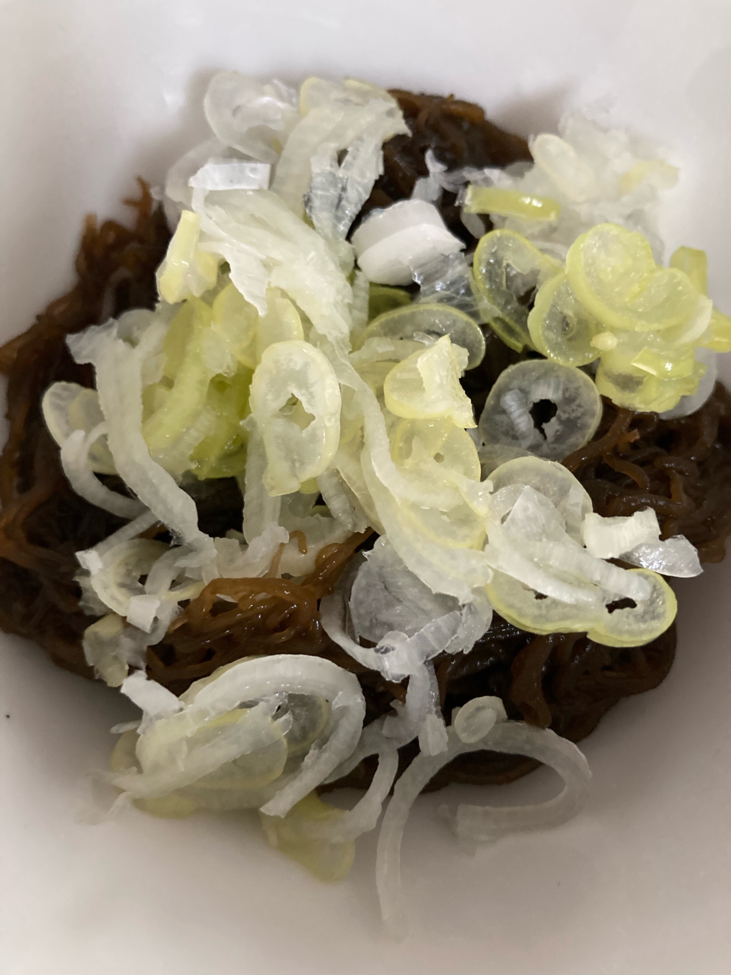 もずくとねぎのあえもの