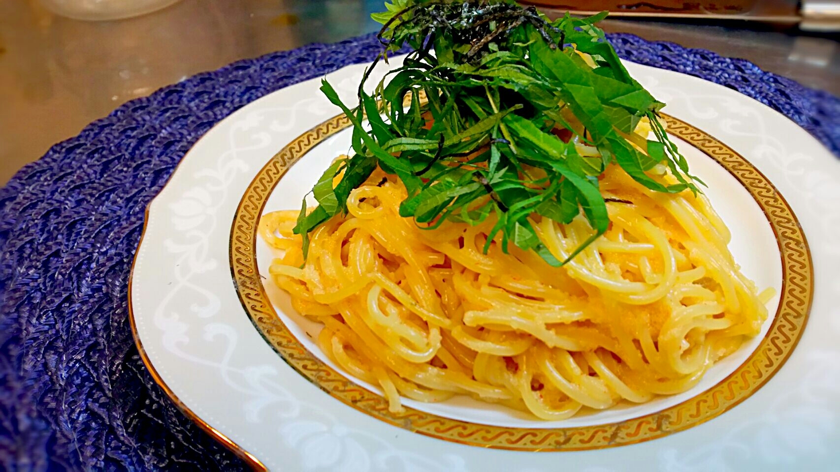 驚くほど簡単！！明太子パスタ！