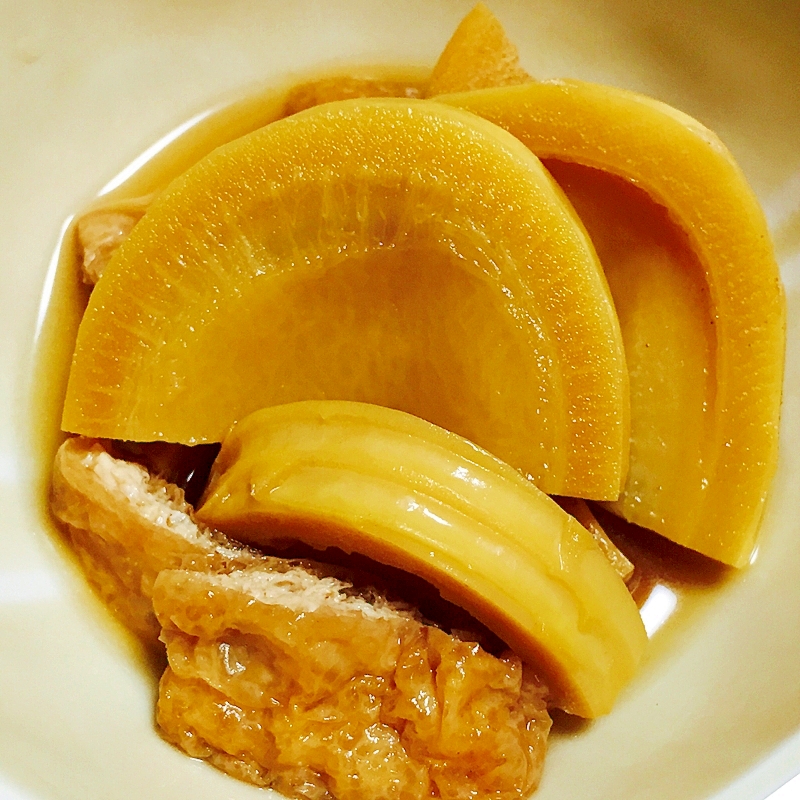 圧力鍋で☆たけのこと油揚げの煮物 レシピ・作り方 by shirausagi 