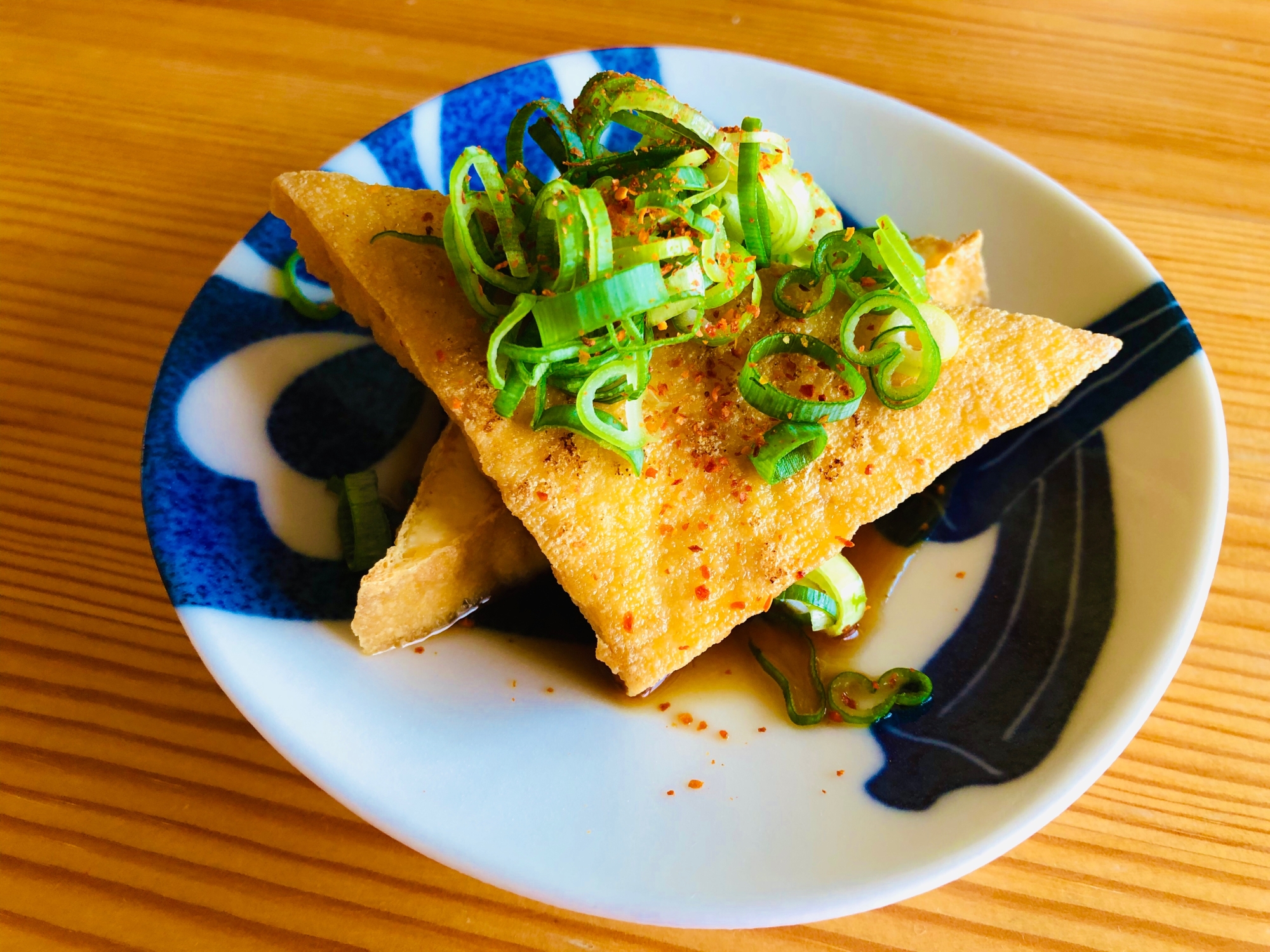 ごま油で香ばしく☆厚揚げ焼き