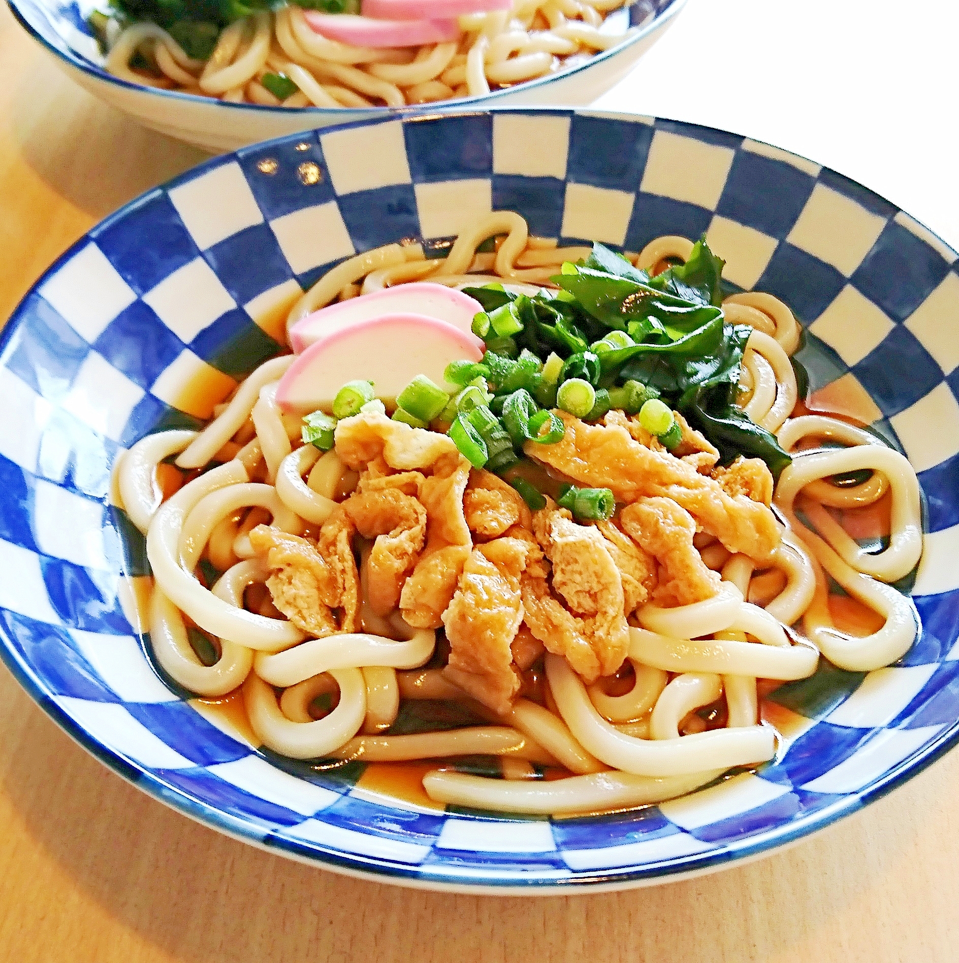 冷やしきつねうどん