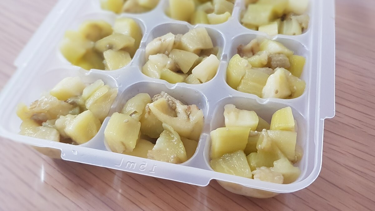 離乳食 なす 冷凍用 レシピ 作り方 By てげ子 楽天レシピ 離乳食 なす 冷凍用 レシピ 作り方 By てげ子 楽天レシピ