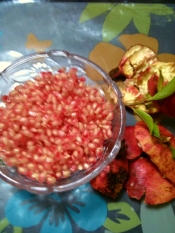 自宅の庭でとれたザクロジャム レシピ 作り方 By Polaris36 楽天レシピ