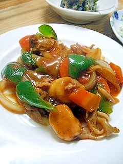 55円レシピ『揚げずに簡単♪お麩で酢豚』