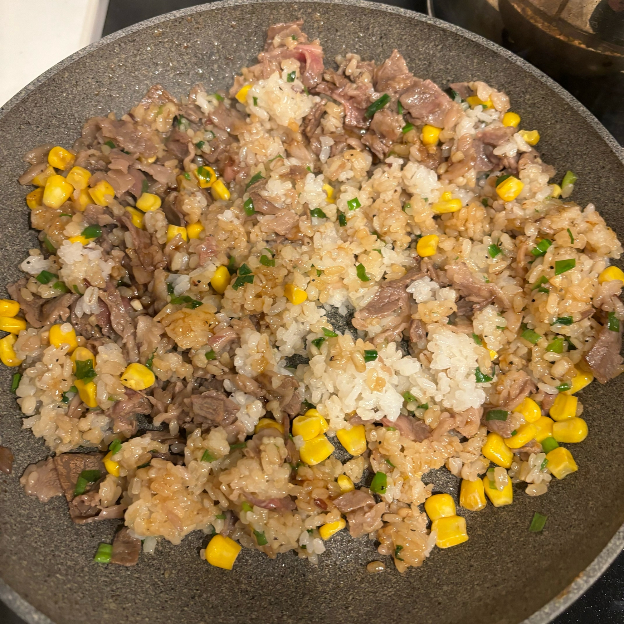 焼肉のタレでペッパーライス