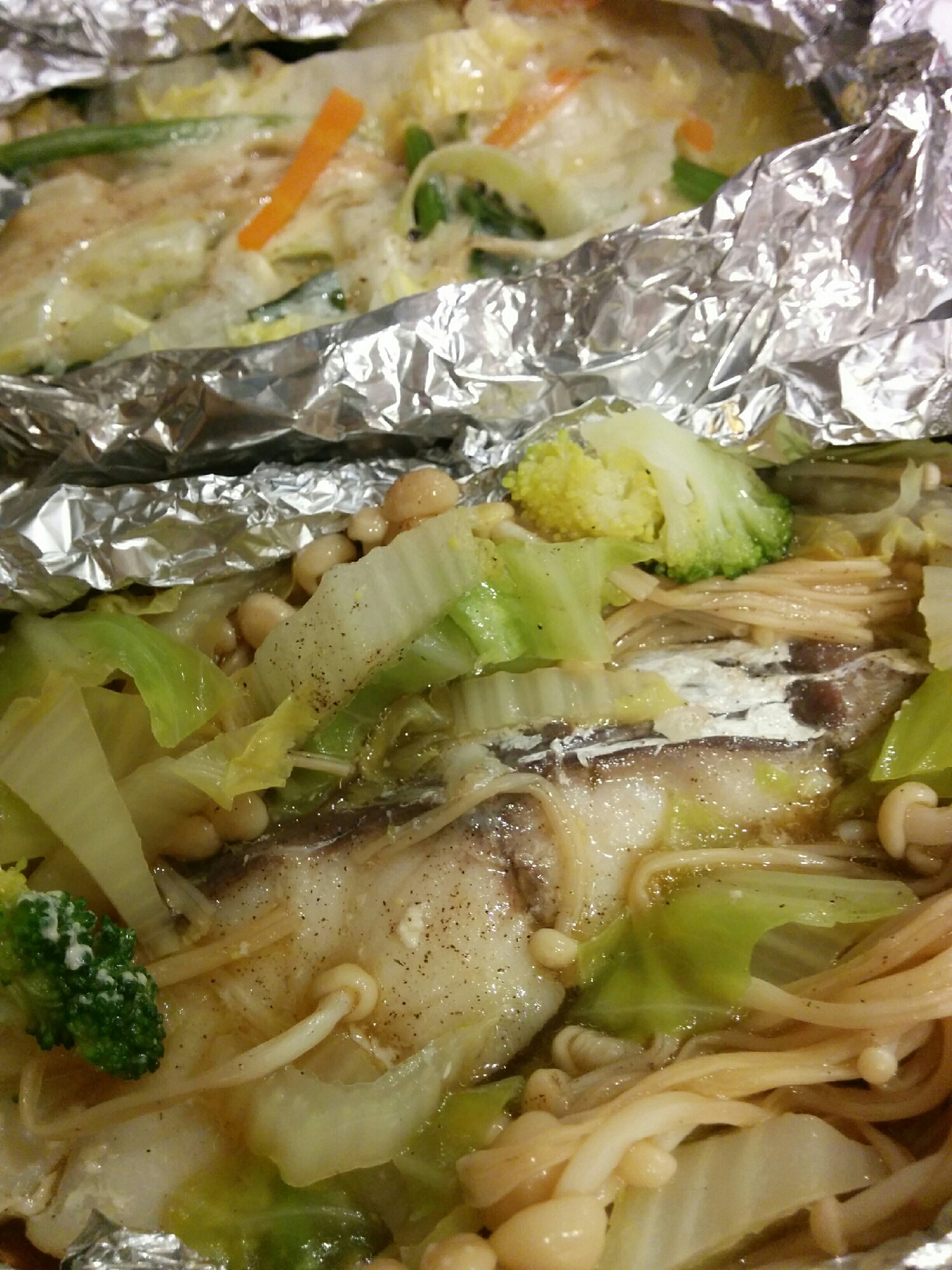 たらのバターめんつゆホイル蒸し 取り分け離乳食に レシピ 作り方 By Tateten 楽天レシピ