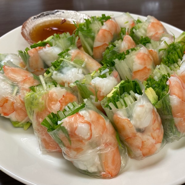 海老とアボカドの生春巻き レシピ 作り方 By からもまま 楽天レシピ 海老とアボカドの生春巻き レシピ 作り方 By からもまま 楽天レシピ