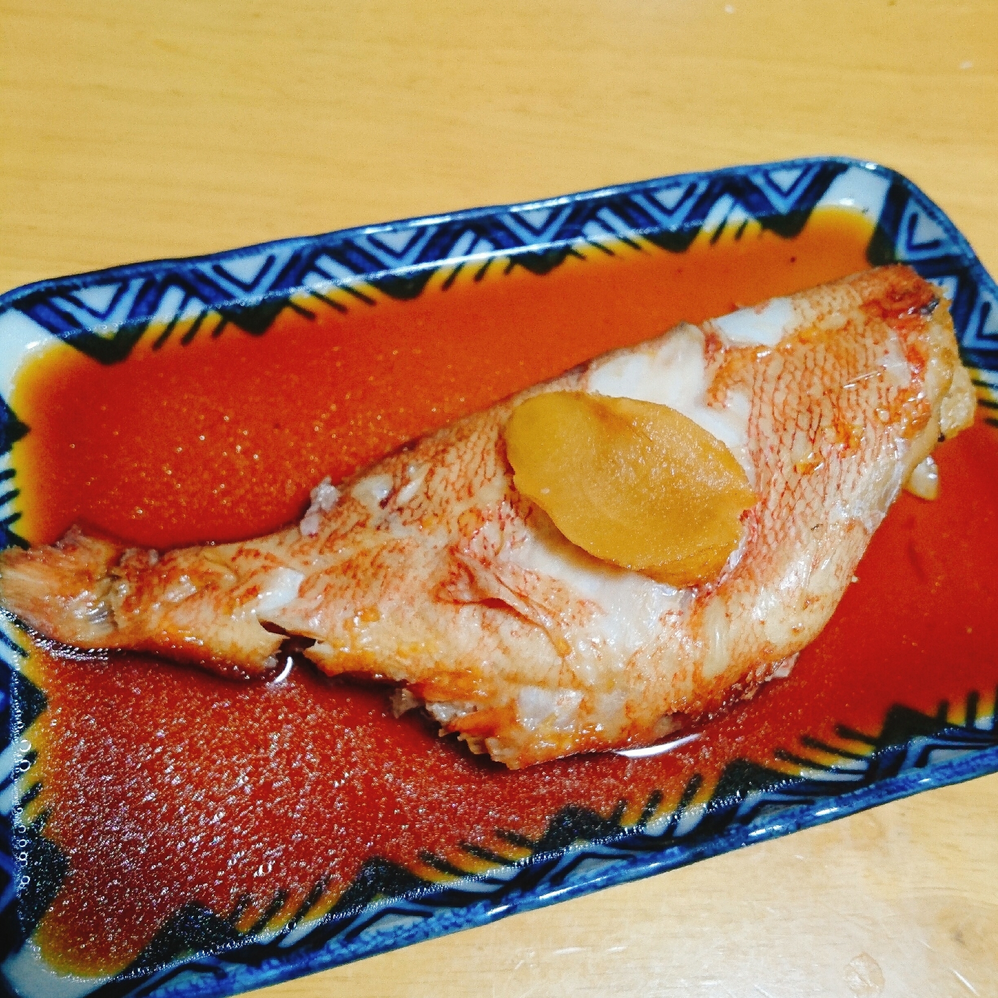 冷凍のまま調理☆赤魚の煮付け