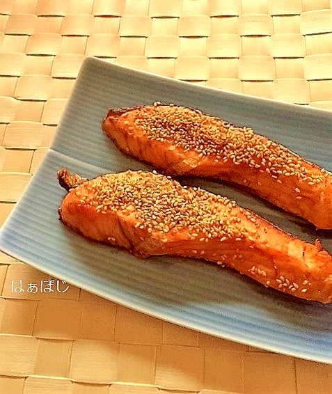 焼きごま塩鮭✿