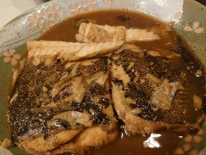 3:2:2:1♪基本のカレイの煮付け