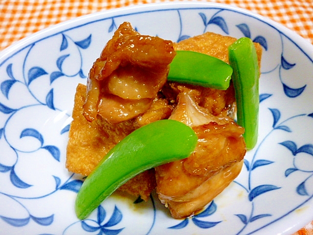 鶏肉と厚揚げの旨煮