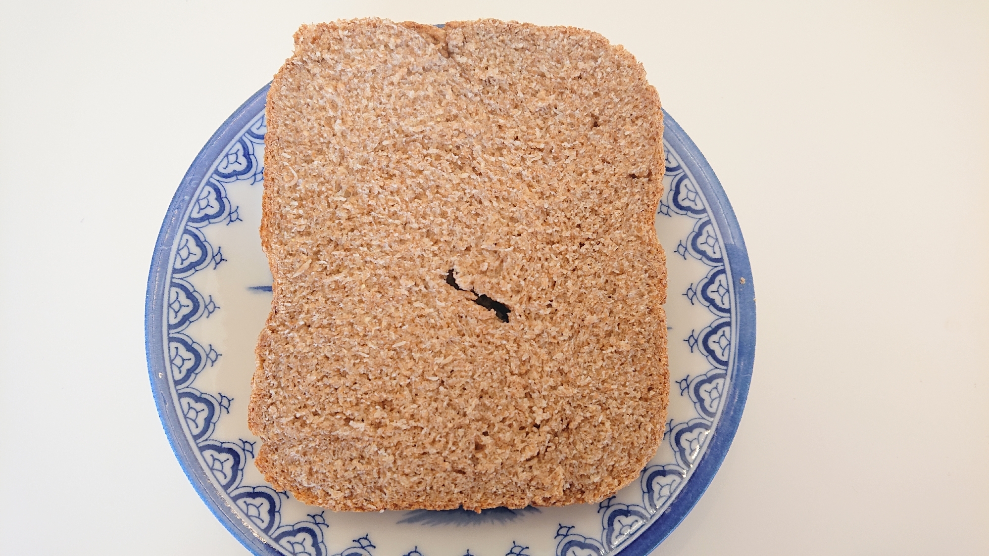 ホームベーカリーで作る⭐小麦ふすま食パン
