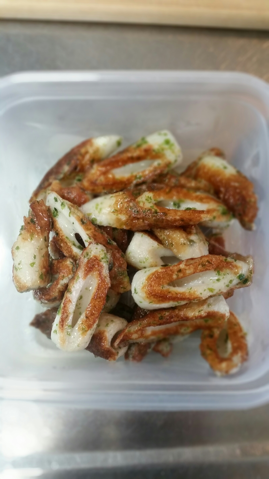 ちくわの磯辺揚げ焼き