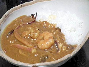 まろやか♪ シーフードカレー