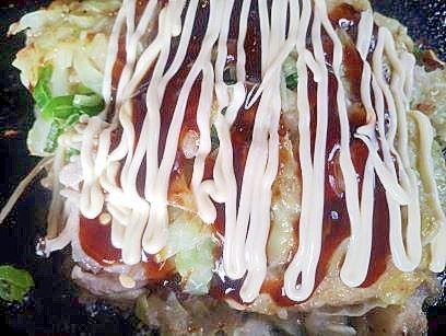 山芋入り　お好み焼き