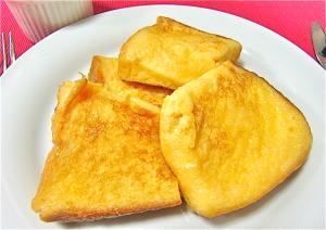 レンジdeふわふわフレンチトースト レシピ 作り方 By あんちょこりん 楽天レシピ